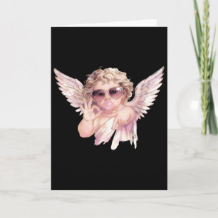 Carte 67 Tendance Cupidon Rose Bubble Gum Style Saint Va