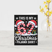 Carte 67 This Is My Christmas Pajama Shirt 6 7 Meme 67 C (Fleur jaune)