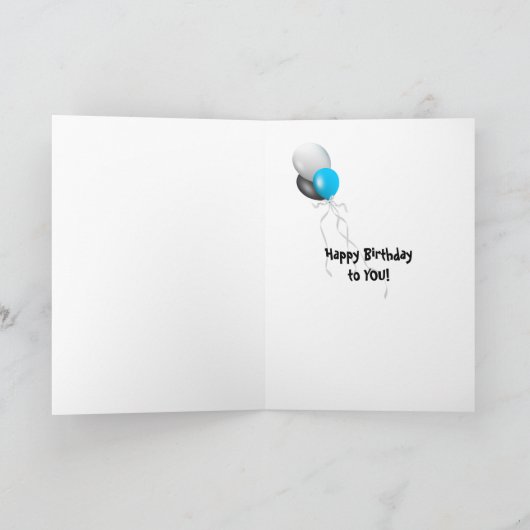 Carte 68e anniversaire bougies (Intérieur)