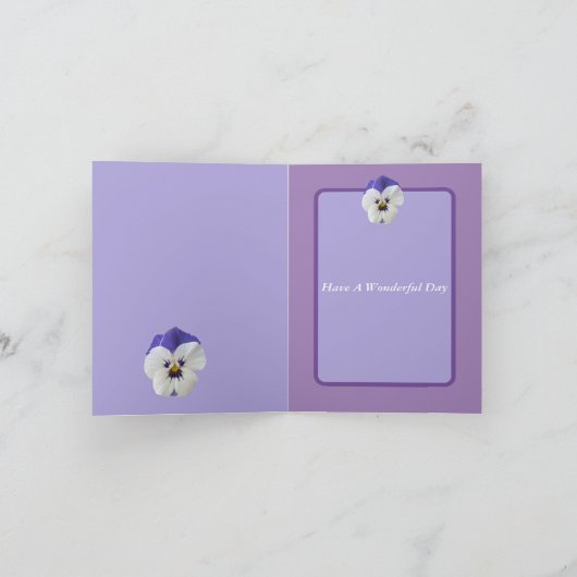 Carte 68e anniversaire modifiable (Intérieur)