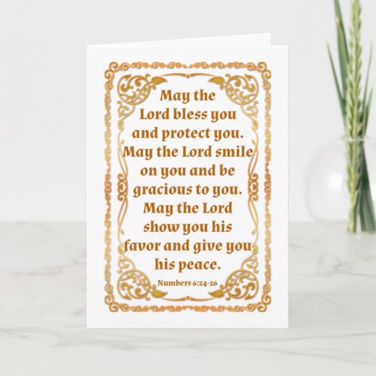 Carte 6:24-26 (Devant)