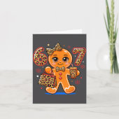 Carte 6 7 Christmas Leopard Gingerbread  (Devant)