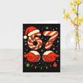 Carte 6-7 Christmas Squad Funny 67 Six Seven Meme Xmas 6 (Fleur jaune)