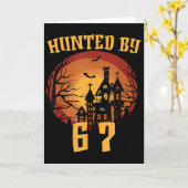 Carte 6 7 Halloween 67 Mème Six Sept Génération Alpha en (Fleur jaune)