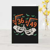 Carte 6 7 Halloween Math Square Root 67 Meme Gen Alpha S (Fleur jaune)