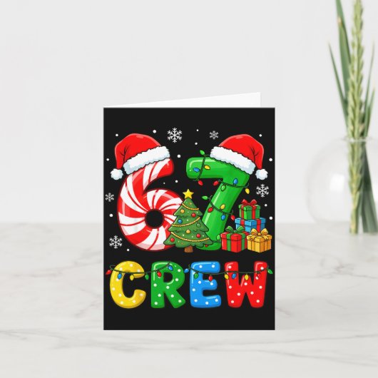 Carte 6 7 Pajamas Six Seven Matching Ugly Christmas 67 F (Devant)