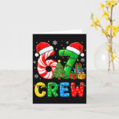 Carte 6 7 Pajamas Six Seven Matching Ugly Christmas 67 F (Fleur jaune)