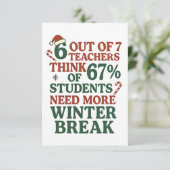 Carte 6 7 Prof Six Sept 67 Santa Gen Alpha  (Debout devant)