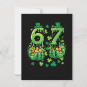 Carte 6 7 St Patricks Day (Dos)