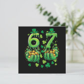Carte 6 7 St Patricks Day (Debout devant)