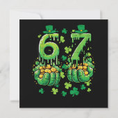 Carte 6 7 St Patricks Day (Dos)