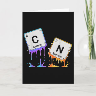 Carte 6 7 Tableau Périodique Mème Science Chimie Nerd Hu