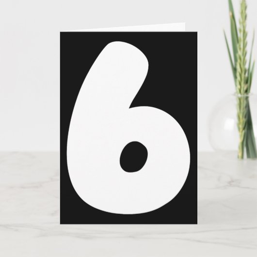 Carte 6 Numéro Six Sept 67 Génération Alpha Argot T Drôl (Devant)