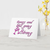 Carte 6e anniversaire de mariage (Fleur jaune)