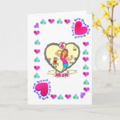 Carte 6e anniversaire - Fer (Fleur jaune)
