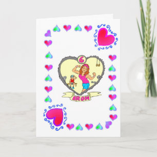 Carte 6e anniversaire - Fer