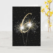 Carte 6e anniversaire mariage (Fleur jaune)