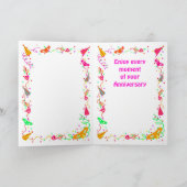 Carte 6ème anniversaire heureux (Intérieur)