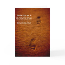 6h25 de Matthew de sable d'empreintes de pas de