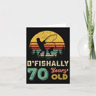 Carte 70 Ans 70 Grandpa Poisson 70e Anniversaire Wi-Fi