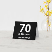 Carte 70 Est-ce que c'est le nouveau... Qu'est-ce que je (Fleur jaune)