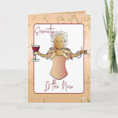 Carte 70 Fabuleux Élégant Cartoon Ethnique Anniversaire (Devant)