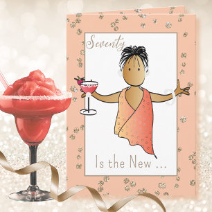 Carte 70 Fabulous Femme de Couleur Cartoon Margarita Ann