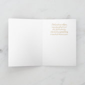 Carte 70 Years of Religious Service Cross and Lilies (Intérieur)