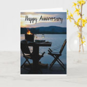 Carte "70e ANNIVERSAIRE" CELEBRATE LAKE STYLE Card (Fleur jaune)