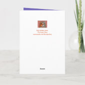 Carte 70e anniversaire Corgi (Dos)