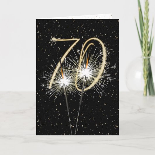 Carte 70e anniversaire du mariage (Devant)