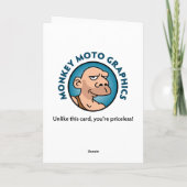 Carte 70e anniversaire masculin (Dos)