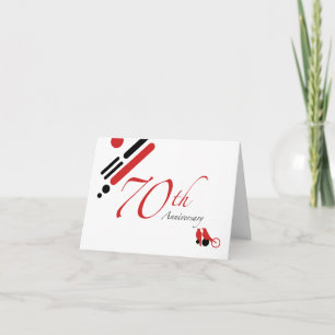 Carte 70e anniversaire (mod birds)