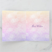 Carte 70e anniversaire personnalisé (Intérieur)