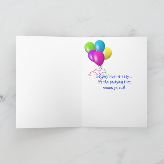 Carte 70e anniversaire Retriever (Intérieur)