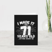 Carte 71 Ans Mème Sarcastique Mème Drôle 71ème Anniversa (Devant)