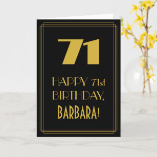 Cartes 71 Ans D Anniversaire Zazzle Be