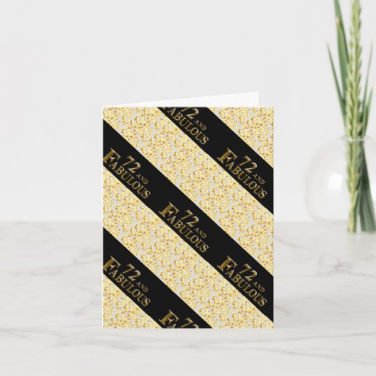 Carte 72e anniversaire (Devant)