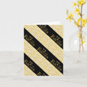 Carte 72e anniversaire (Fleur jaune)