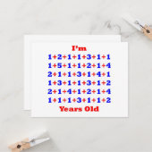Carte 75 ans ! (Devant/Arrière en situation)