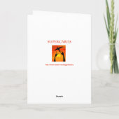 Carte 75 ans, anniversaire de fleur cousue (Dos)