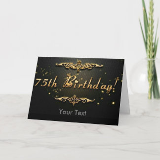 Carte 75e anniversaire !