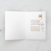 Carte 75e anniversaire Daisy Bouquet (Intérieur)