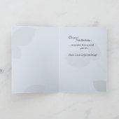 Carte 75e anniversaire Fleur (Intérieur)