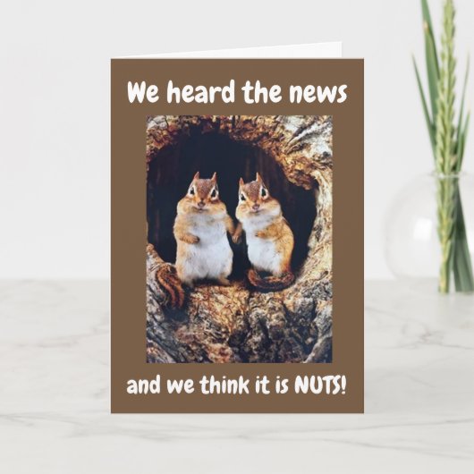 Carte ***75e ANNIVERSAIRE**** NOUS PENSONS QUE C'EST NUT (Devant)