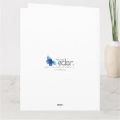 Carte 75e mariage anniversaire du jubilé mari photo (Dos)