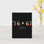 Carte 76 > 67 Jefferson Six Seven Mème pour la Génératio (Fleur jaune)