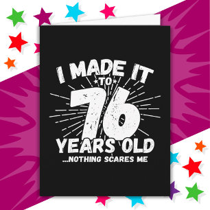 Carte 76 Ans Mème Sarcastique Mème Drôle 76ème Anniversa