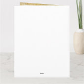 Carte 7 Mots Pour Un Mariage Long Et Heureux (Dos)