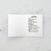 Carte 7 Règles de vie (Intérieur)